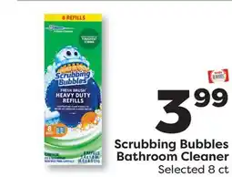 Weis Markets Scrubbing Bubbles Bathroom Cleaner offer