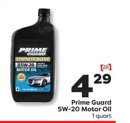 Weis Markets Prime Guard 5W-20 Motor Oil offer