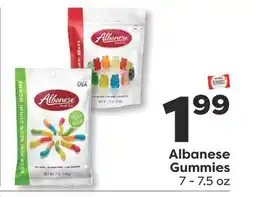 Weis Markets Albanese Gummies offer