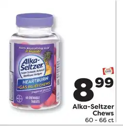 Weis Markets Alka-Seltzer Chews offer
