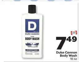 Weis Markets Duke Cannon Body Wash offer
