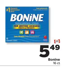 Weis Markets Bonine offer
