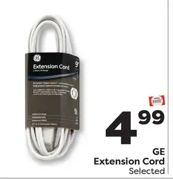 Weis Markets GE Extension Cord offer