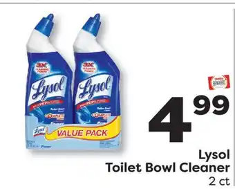 Weis Markets Lysol Toilet Bowl Cleaner offer