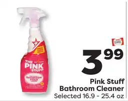 Weis Markets Pink Stuff Bathroom Cleaner offer