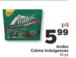 Weis Markets Andes Crème Indulgences offer