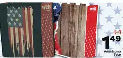 Weis Markets Americana Tote offer