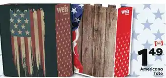 Weis Markets Americana Tote offer
