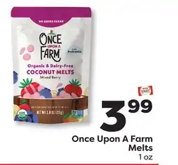 Weis Markets Once Upon A Farm Melts offer
