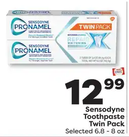 Weis Markets Sensodyne Toothpaste Twin Pack offer
