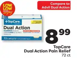 Weis Markets TopCare Dual Action Pain Relief offer