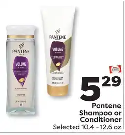 Weis Markets Pantene Shampoo or Conditioner offer
