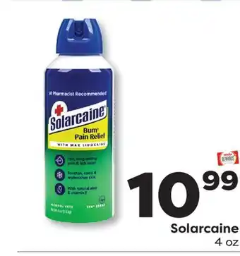 Weis Markets Solarcaine offer