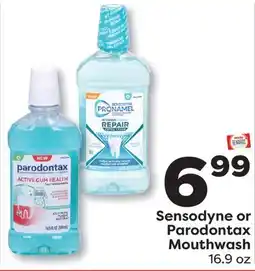 Weis Markets Sensodyne or Parodontax Mouthwash offer