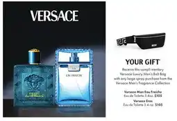 Boscov's Versace Man Eau Fraiche Eau de Toilette offer