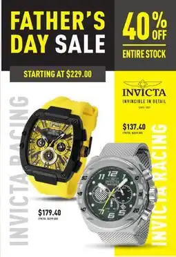Boscov's Invicta offer