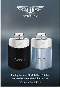 Boscov's Bentley for Men Black Edition3.4-fl .oz. Bentley for Men Silverlake3.4-fl .oz offer