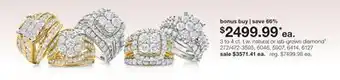 JC Penney 3 to 4 ct. t.w. natural or lab-grown diamond‡ offer