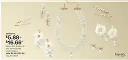 JC Penney Bijoux Bar jewelry & hair accessories offer