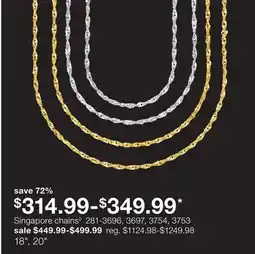 JC Penney Singapore chains◊ offer