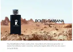 Boscov's Dolce & Gabbana offer