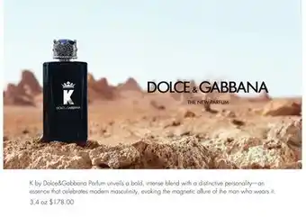 Boscov's Dolce & Gabbana offer