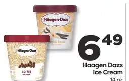 Weis Markets Haagen Dazs Ice Cream offer