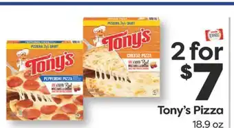 Weis Markets Tony's Pizza offer