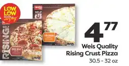 Weis Markets Weis Quality Rising Crust Pizza offer