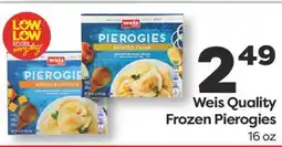 Weis Markets Weis Quality Frozen Pierogies offer