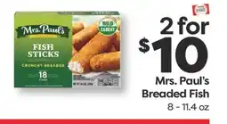 Weis Markets Mrs. Paul's Breaded Fish offer