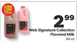 Weis Markets Weis Signature Collection Flavored Milk offer