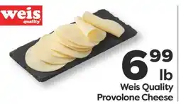 Weis Markets Weis Quality Provolone Cheese offer
