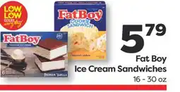 Weis Markets Fat Boy Ice Cream Sandwiches offer