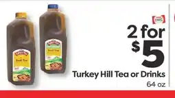 Weis Markets Turkey Hill Tea or Drinks offer