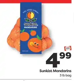 Weis Markets Sunkist Mandarins offer