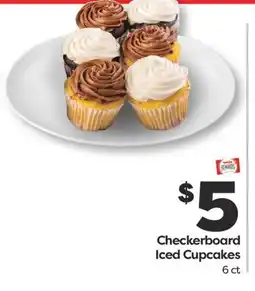 Weis Markets Checkerboard Iced Cupcakes offer
