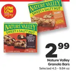Weis Markets Nature Valley Granola Bars offer