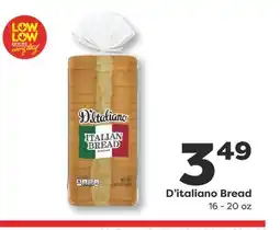 Weis Markets D'italiano Bread offer