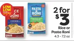 Weis Markets Rice or Pasta Roni offer
