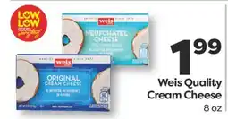 Weis Markets Weis Quality Cream Cheese offer