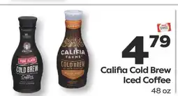 Weis Markets Califia Cold Brew Iced Coffee offer