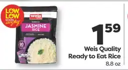 Weis Markets Weis Quality Ready to Eat Rice offer