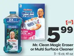 Weis Markets Mr. Clean Magic Eraser or Multi Surface Cleaner offer