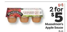 Weis Markets Musselman's Apple Sauce offer