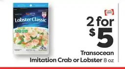 Weis Markets Transocean Imitation Crab or Lobster offer