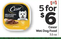 Weis Markets Cesar Wet Dog Food offer