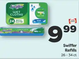 Weis Markets Swiffer Refills offer