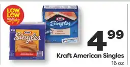 Weis Markets Kraft American Singles offer