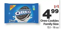 Weis Markets Oreo Cookies Family Size offer